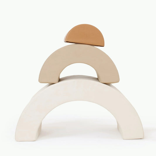 Wooden Arc Playset for Toddlers – Montessori-Inspired Play