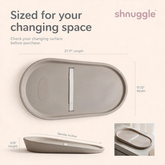 Shnuggle Squishy Wipeable Hygienic Diaper Change Mat