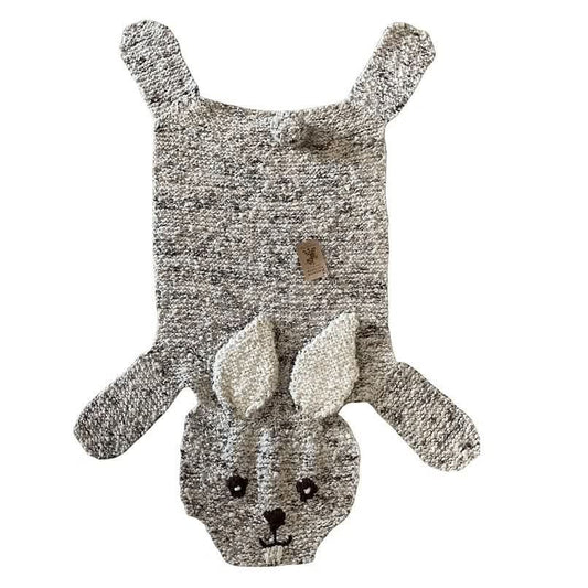 Organic Wool Play Mat + Nursery Rug | Bunny