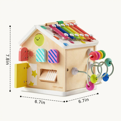 Tiny Land Cottage Activity Cube in Rainbow Color Set