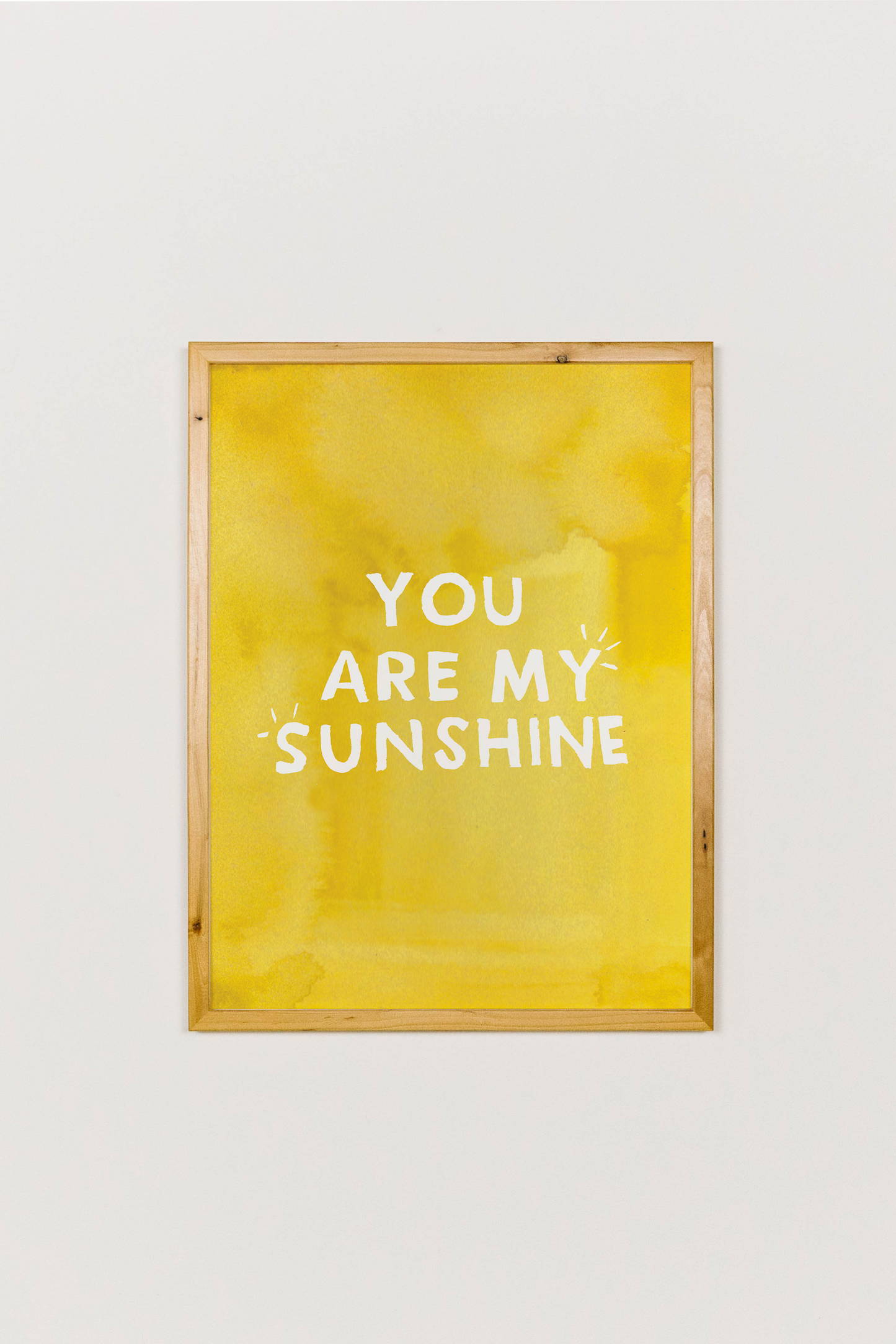 You Are My Sunshine Art