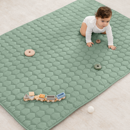 Play Mat with Non-Slip Bottom in Fern