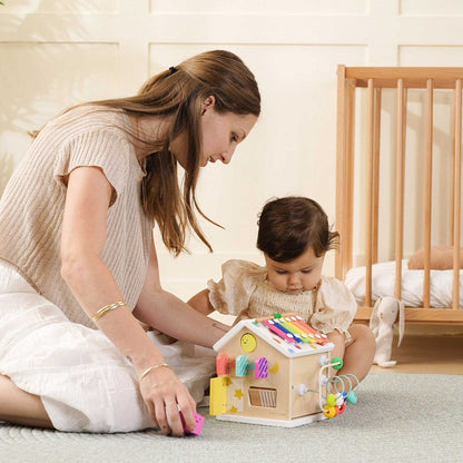 Tiny Land Cottage Activity Cube in Rainbow Color Set