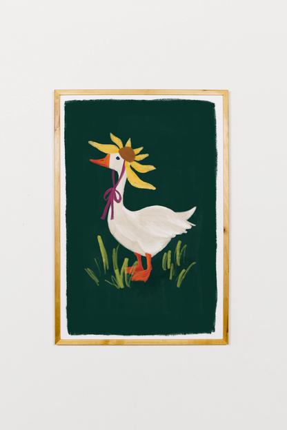 Garden Goose Art
