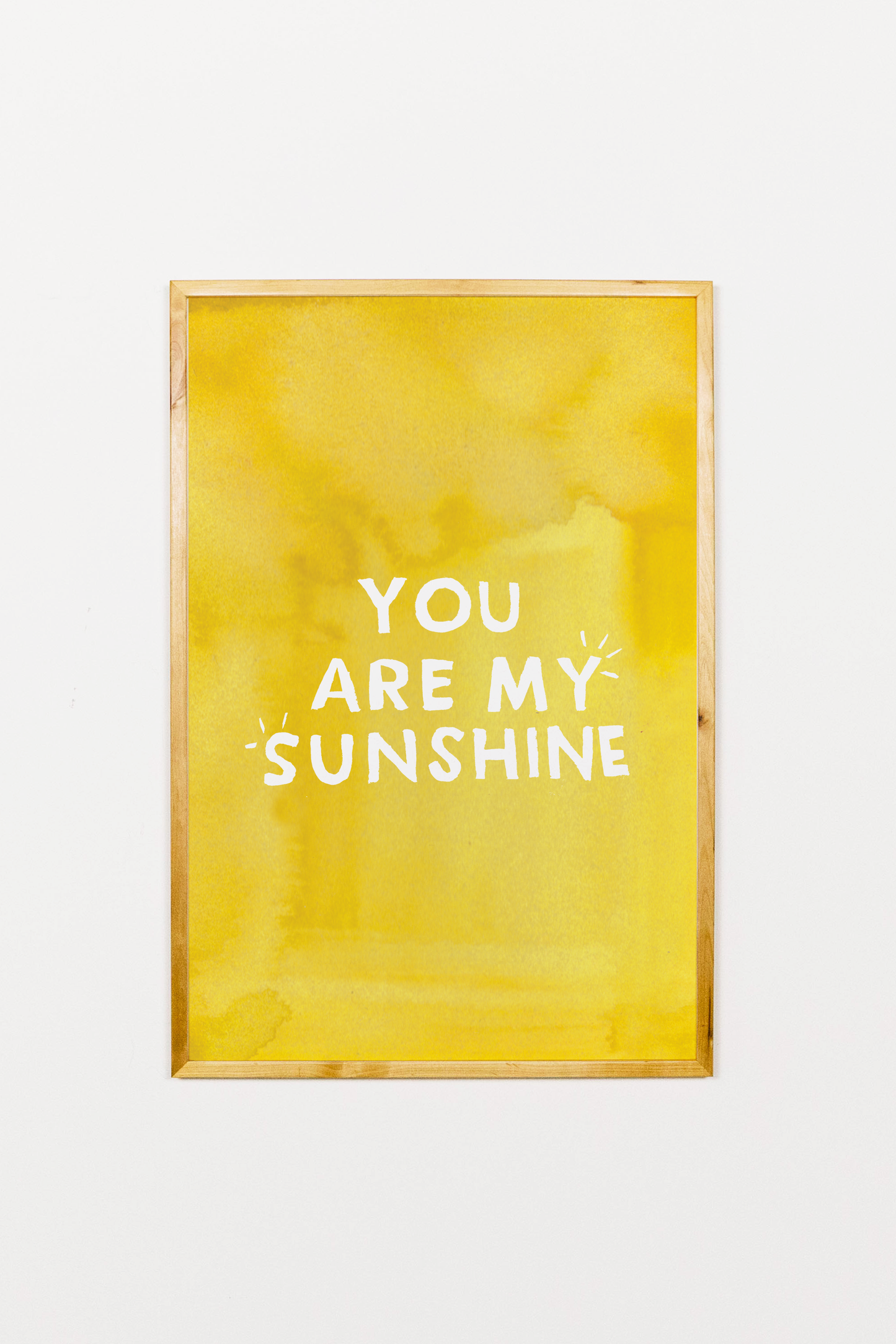 You Are My Sunshine Art