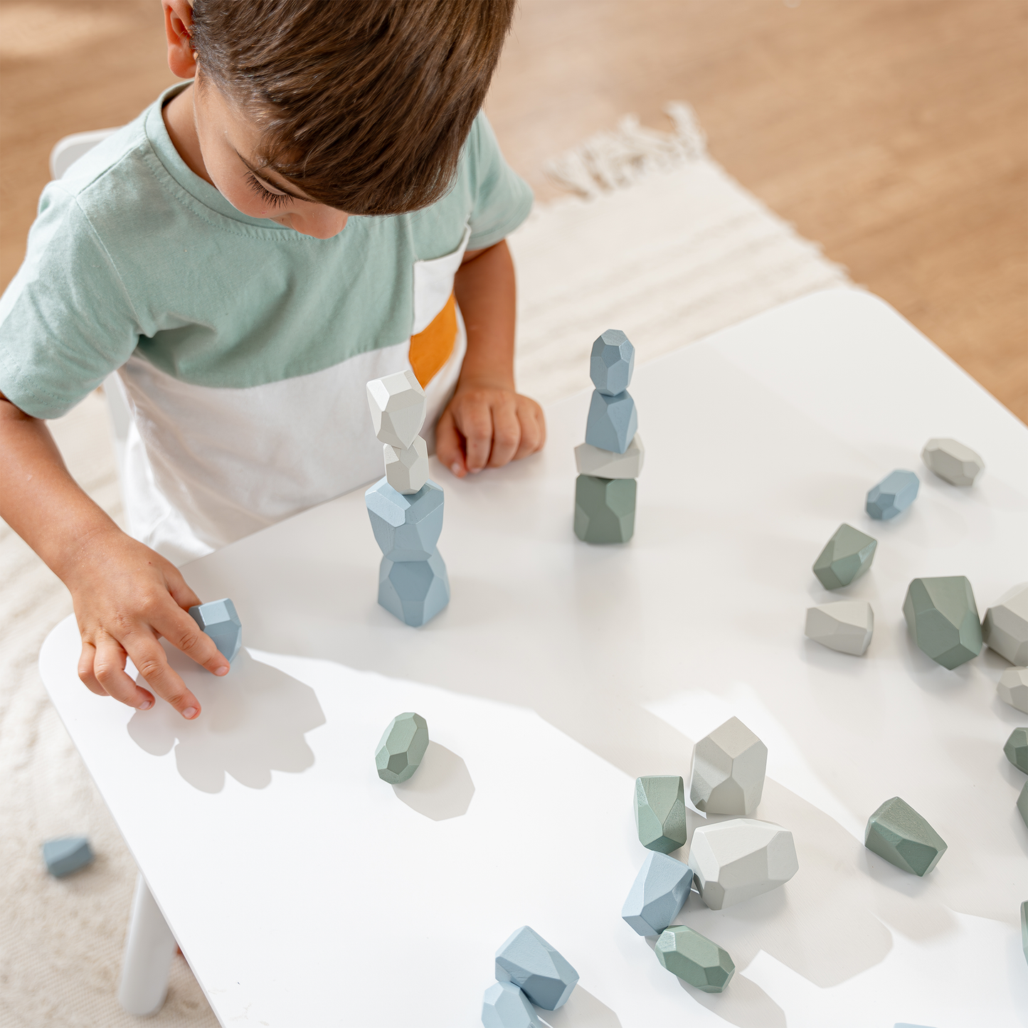 Stacking Blocks for Toddlers in Boy Pack