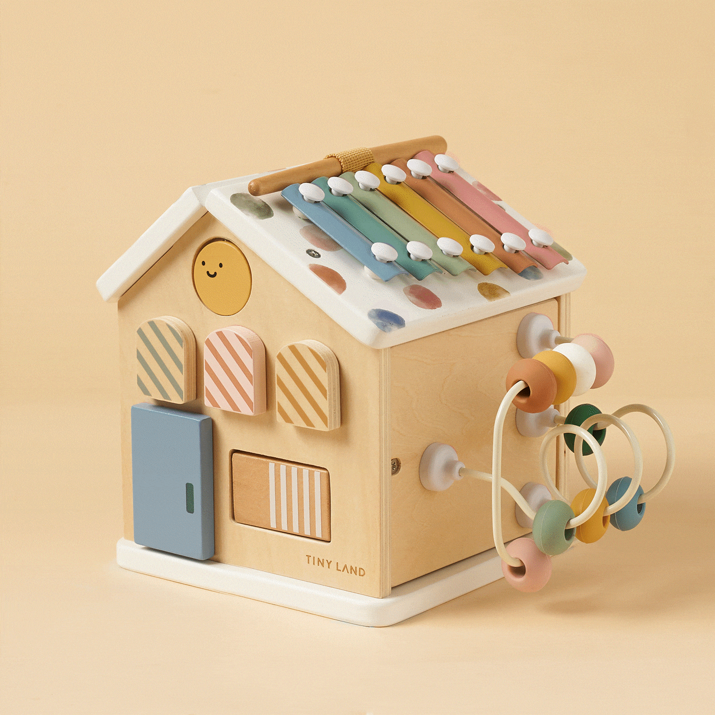 Tiny Land Cottage Activity Cube in Morandi Color Set