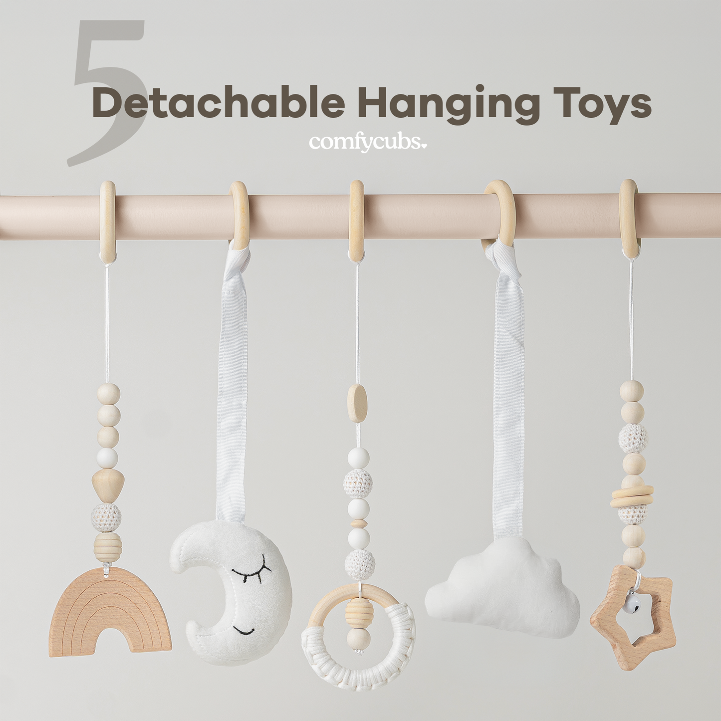 Baby Play Gym in Blush