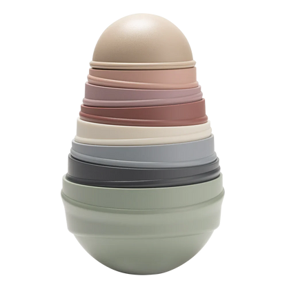 Woobly Tower - Pastel Rainbow