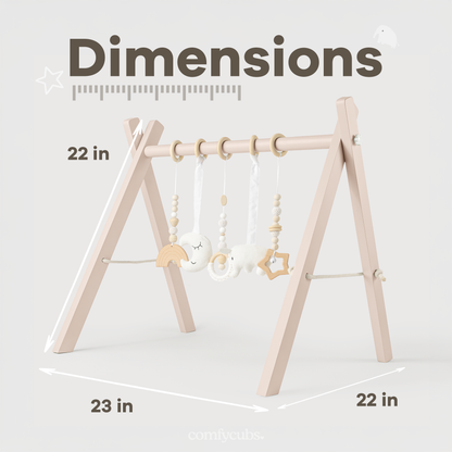 Baby Play Gym in Blush