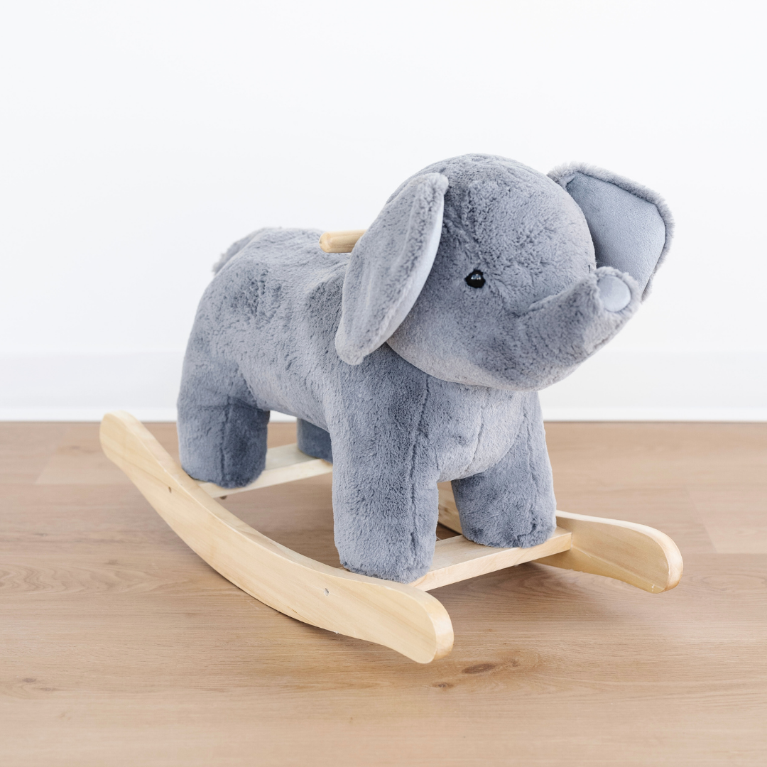 Saranoni Stuffed Animal Rockers with Wooden Base