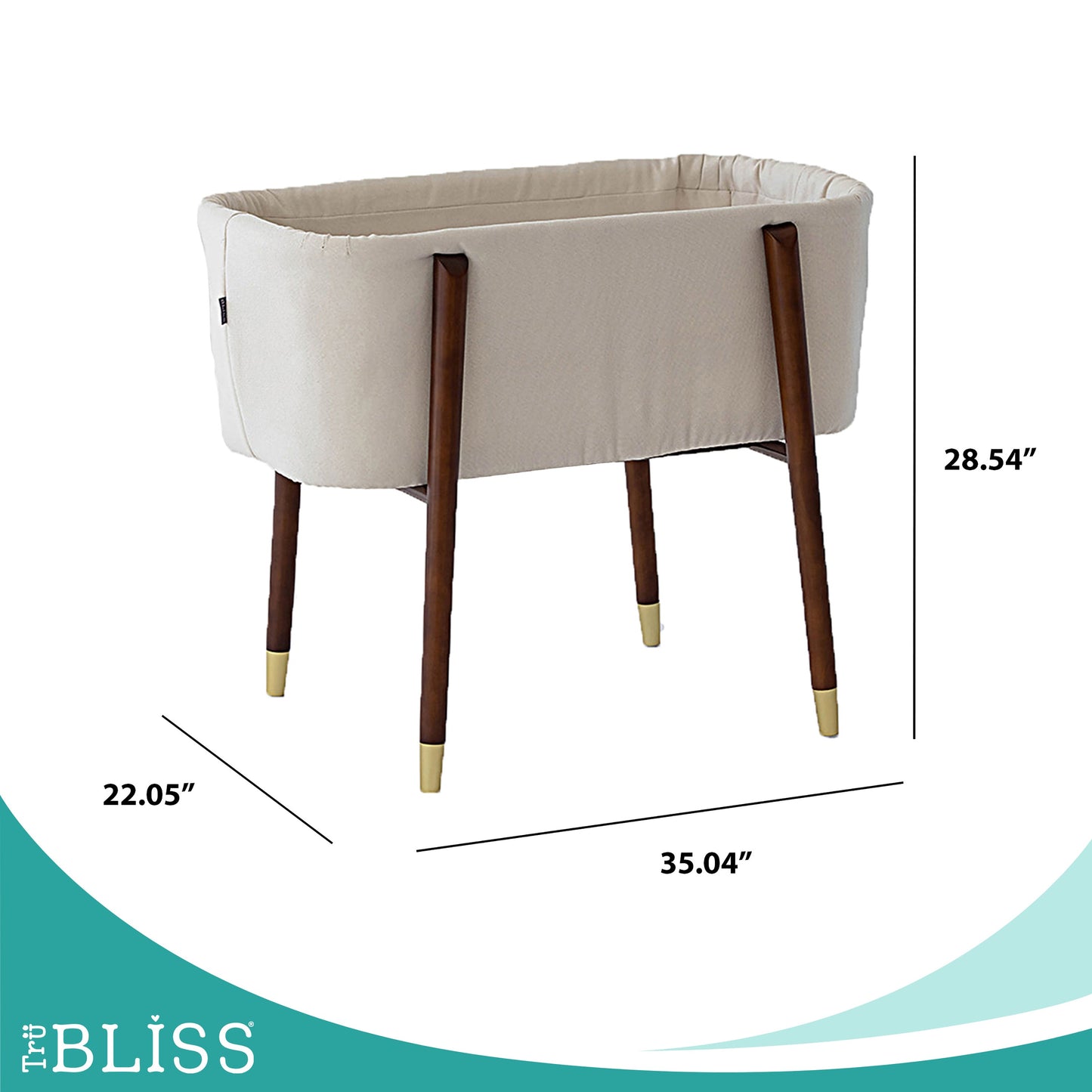 TruBliss Sova Bassinet for Newborns up to 5 Months