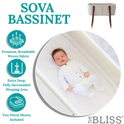 TruBliss Sova Bassinet for Newborns up to 5 Months