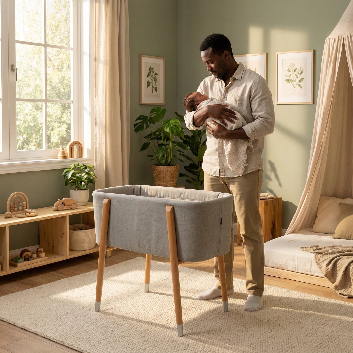 TruBliss Sova Bassinet for Newborns up to 5 Months