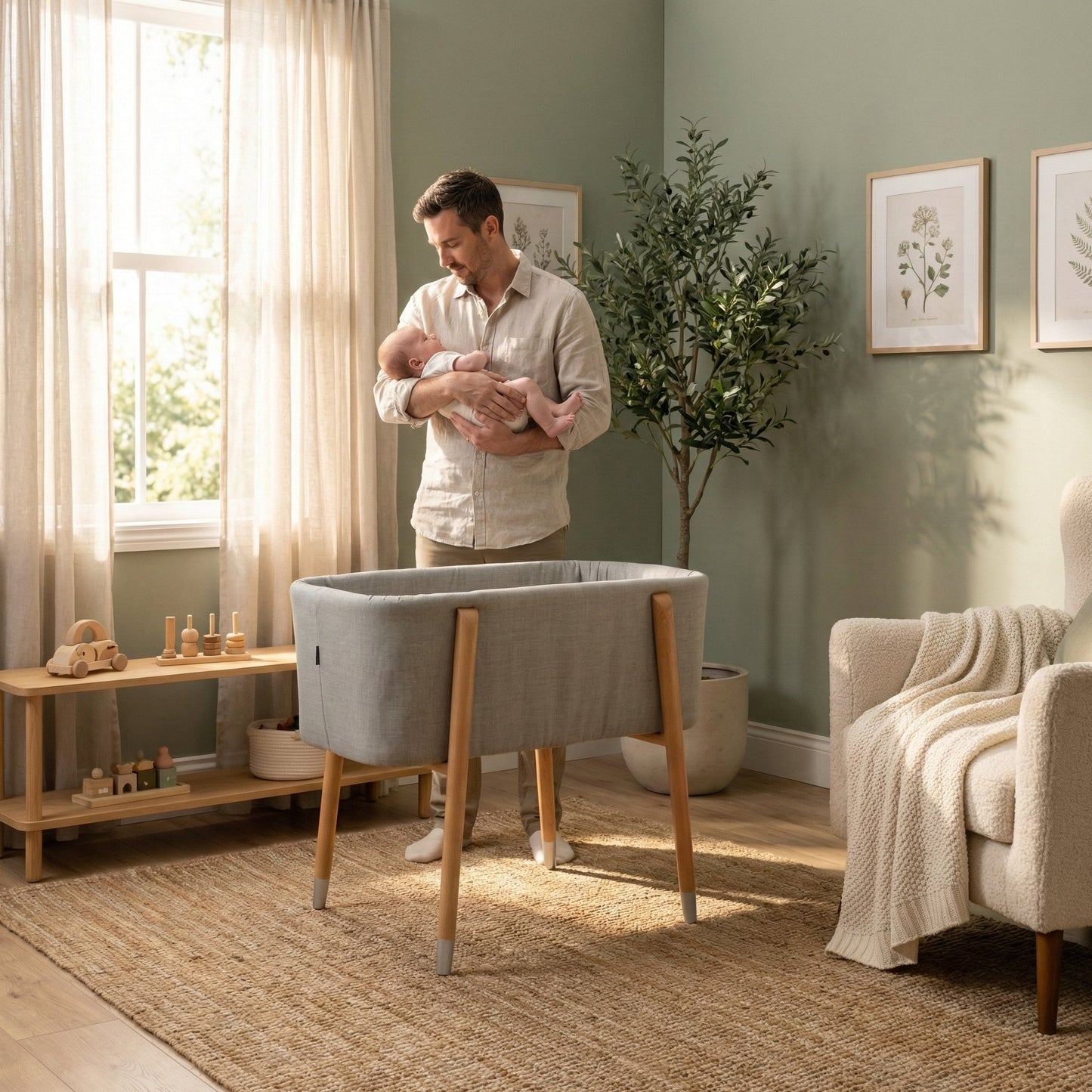 TruBliss Sova Bassinet for Newborns up to 5 Months