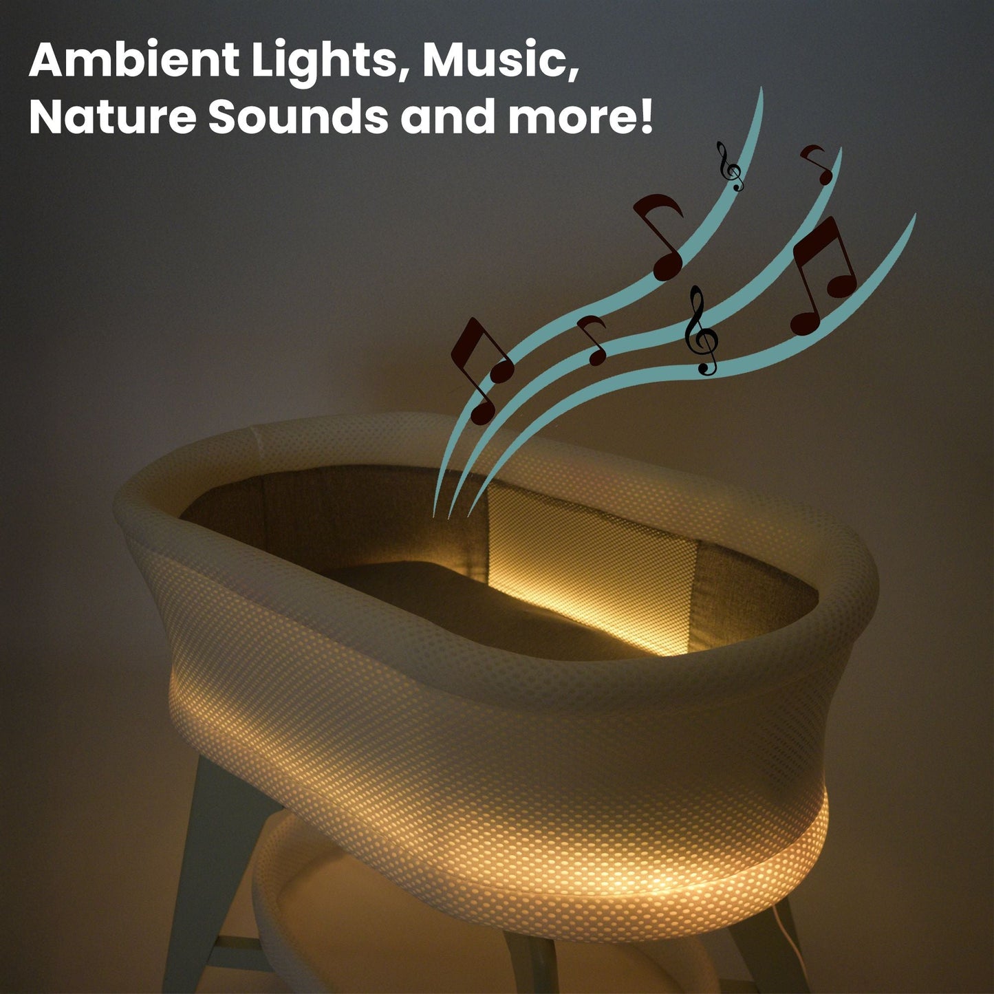 TruBliss Evi Smart Bassinet