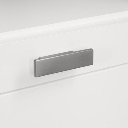 2 Drawer Storage Baby Changing Table in White