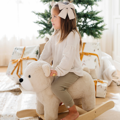 Saranoni Stuffed Animal Rockers with Wooden Base