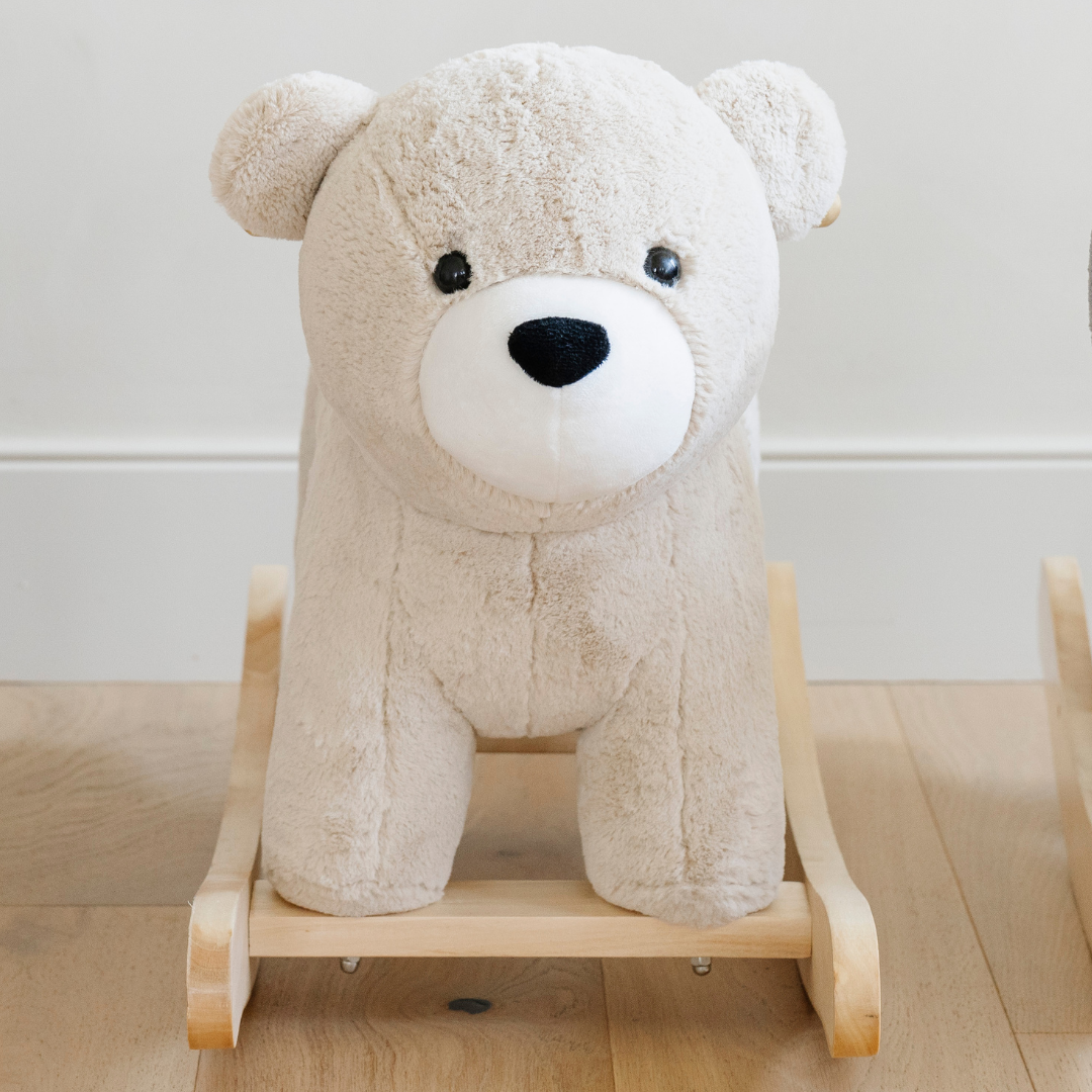 Saranoni Stuffed Animal Rockers with Wooden Base