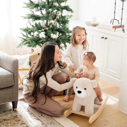 Saranoni Stuffed Animal Rockers with Wooden Base
