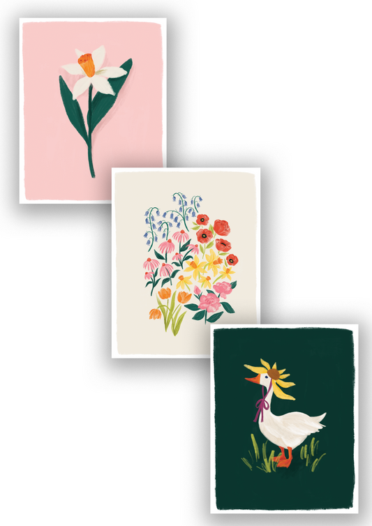 Cottage Garden Art Bundle