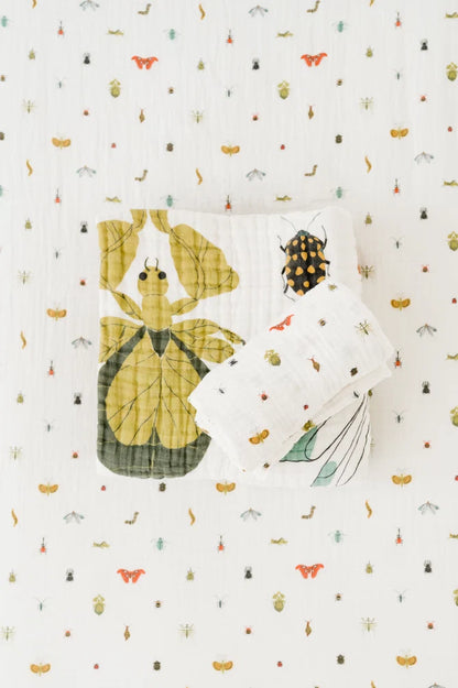 Cutie Crawlies Bedding Bundle – 3-Piece Set