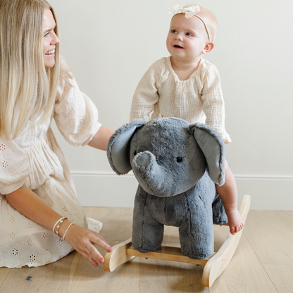 Saranoni Stuffed Animal Rockers with Wooden Base