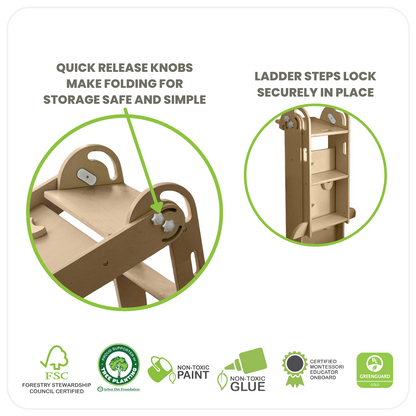 Little Partners 2-in-1 Learn 'N Slide/Climb