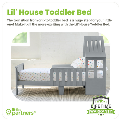 Little Partners Lil' House Toddler Bed