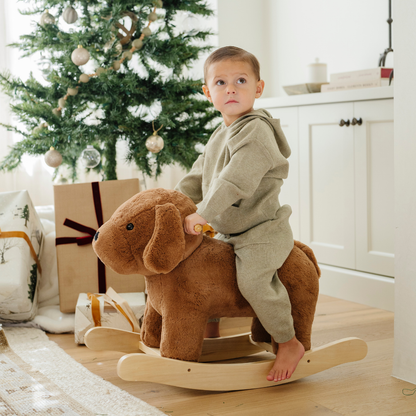 Saranoni Stuffed Animal Rockers with Wooden Base