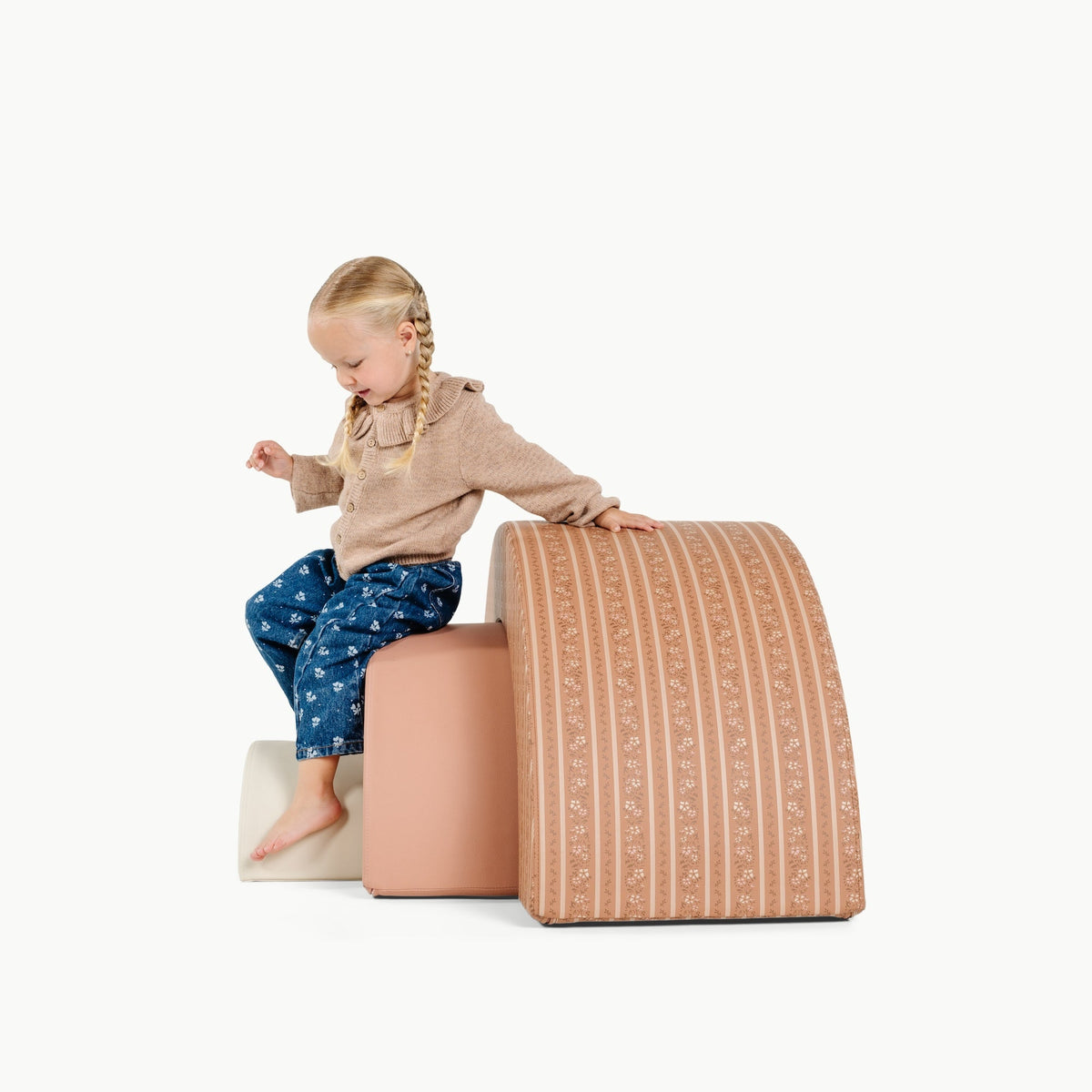 Wooden Arc Playset for Toddlers Montessori Inspired