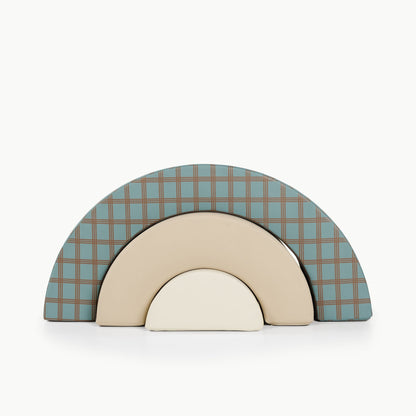 Wooden Arc Playset for Toddlers Montessori Inspired