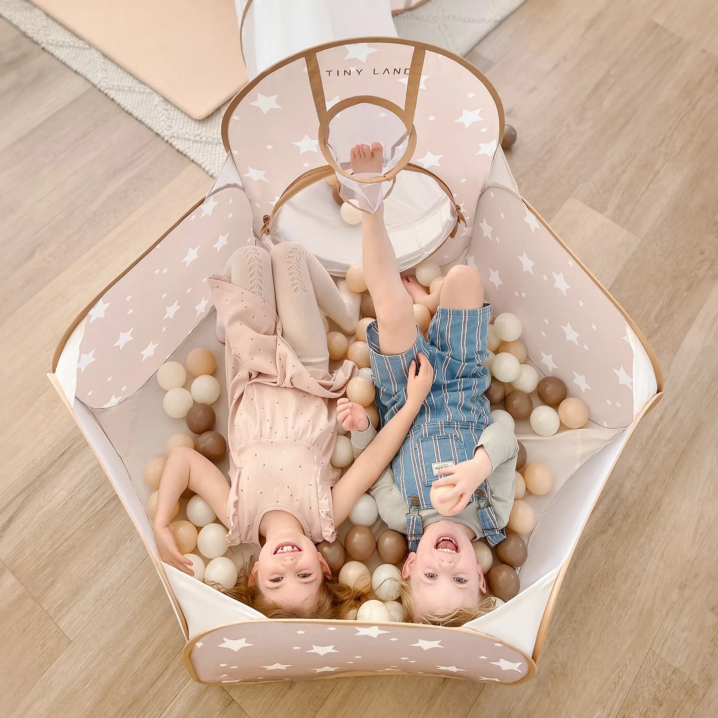 Tiny Land 200 Piece Ocean Ball Set with Varied Colors
