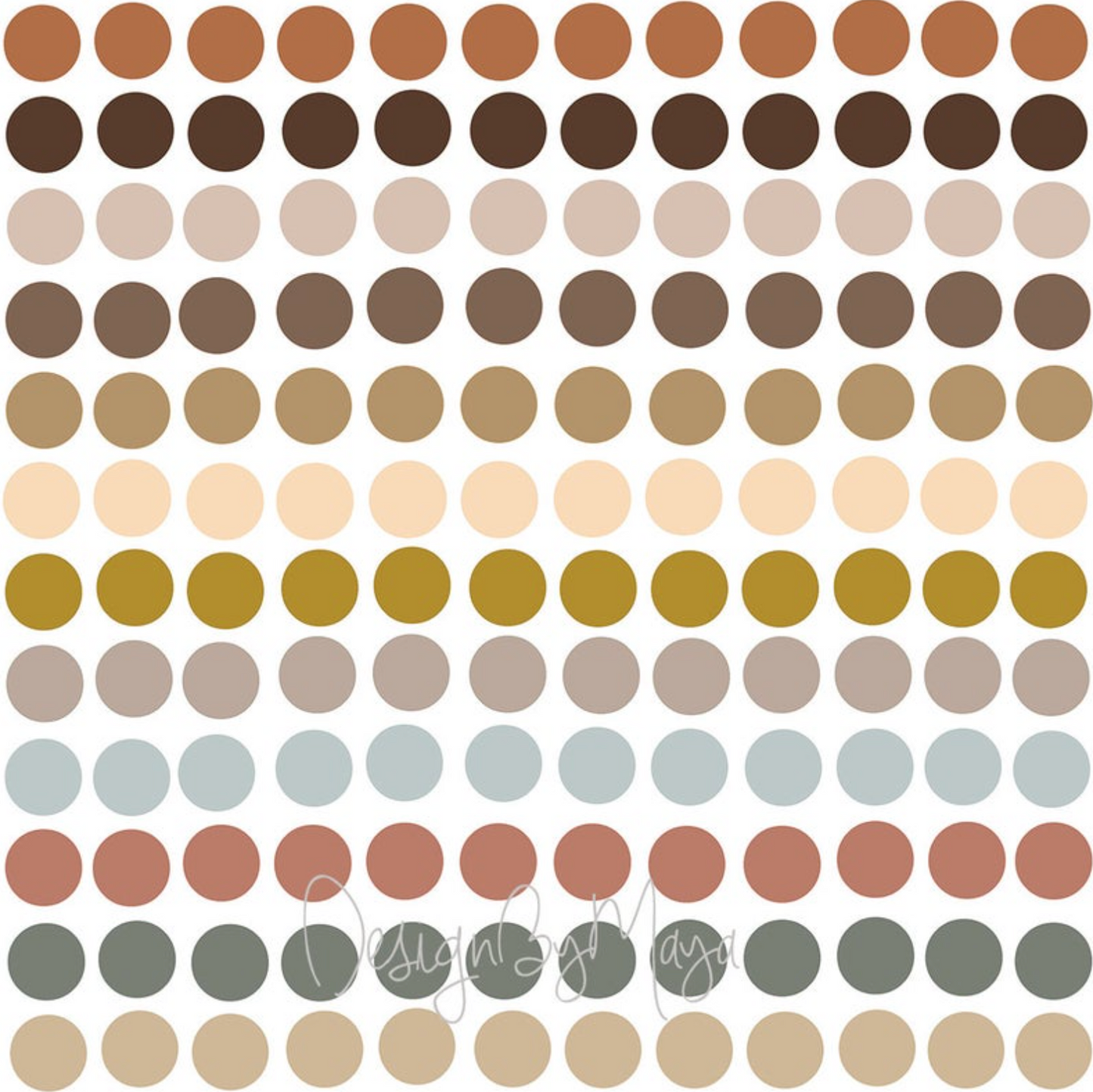 Abstract Desert Shapes - Fabric Nursery Wall Art Decals