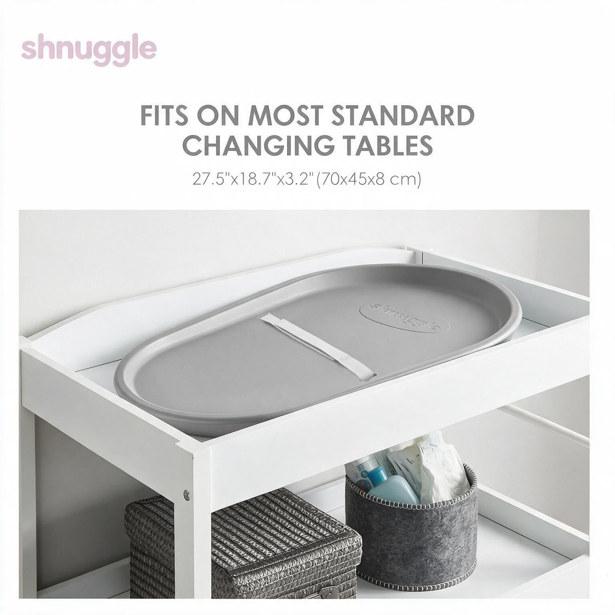 Shnuggle Squishy Wipeable Hygienic Diaper Change Mat