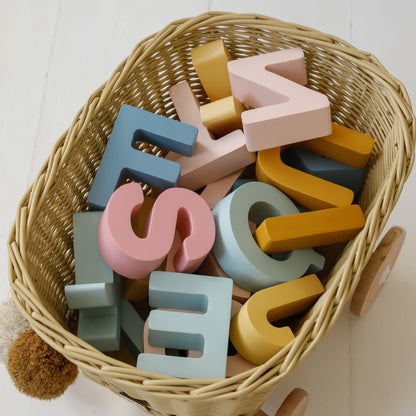 Wooden Alphabet Blocks
