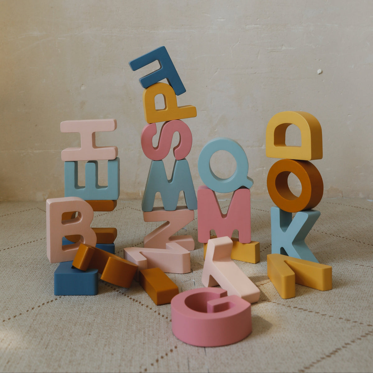 Little Lights Alphabet Blocks LED Kids Nursery Lamp