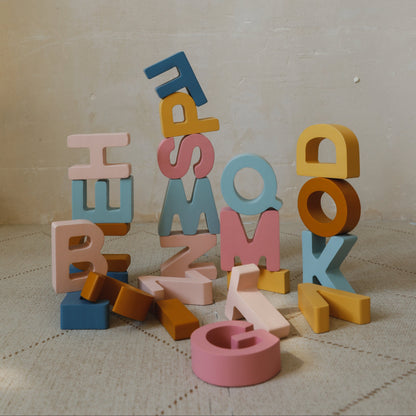 Little Lights Alphabet Blocks LED Kids Nursery Lamp