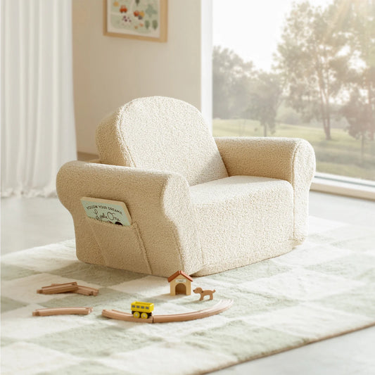 Tiny Land® Afternoon Couch Cream Kids Chair