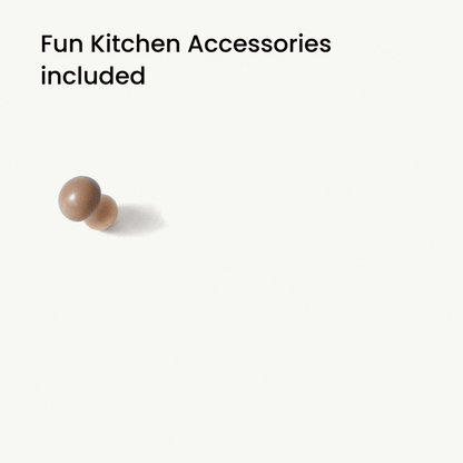 Tiny Land® Wooden Play Kitchen for Toddlers