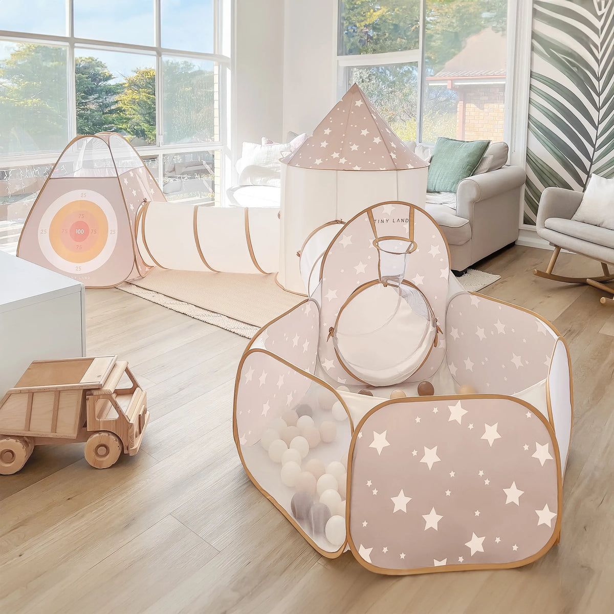 Tiny Land 5-in-1 Discovery Play Tunnel for Toddlers