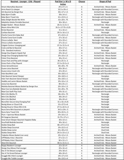 Custom Made Fitted Sheet for Moses basket in Off White Linen