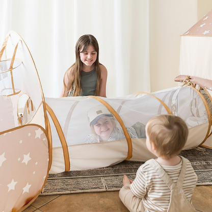 Tiny Land 5-in-1 Discovery Play Tunnel for Toddlers