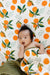 Fresh Clementine Baby Quilt 