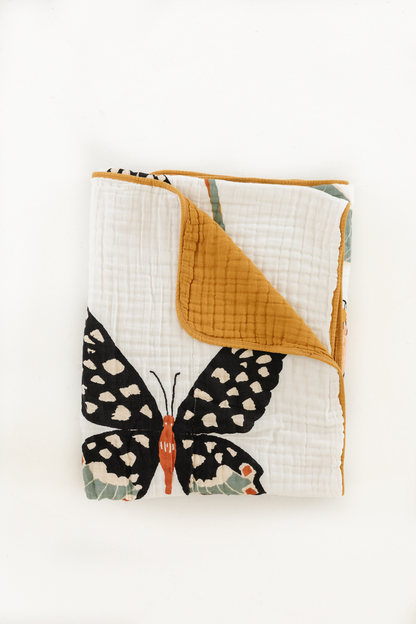 Butterfly Collector Throw Blanket