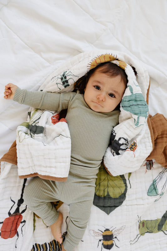 Cutie Crawlies Bedding Bundle – 3-Piece Set