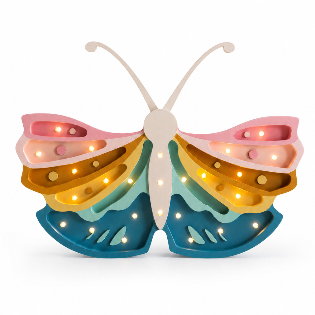 Little Lights Butterfly Lamp Handcrafted Night Light