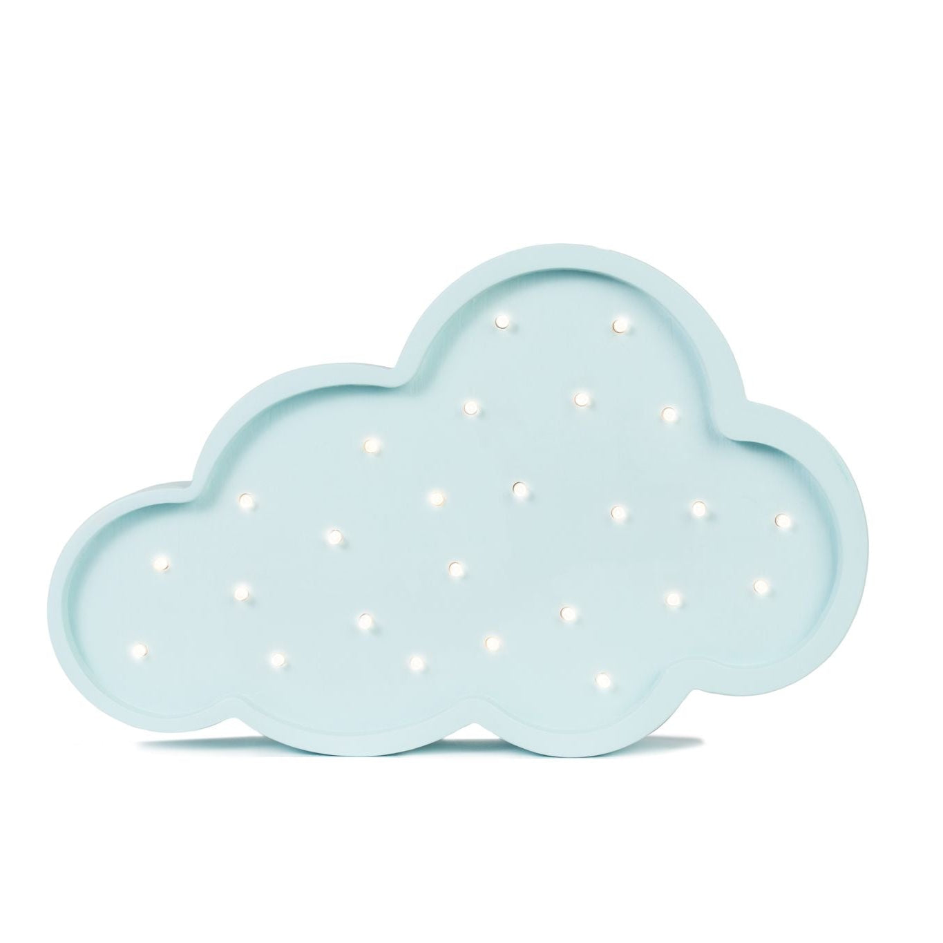 Little Lights Cloud Lamp Wooden Nursery Night Light