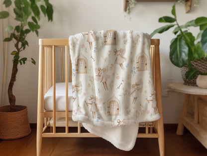 Baby Animals - Vintage Baby Blanket