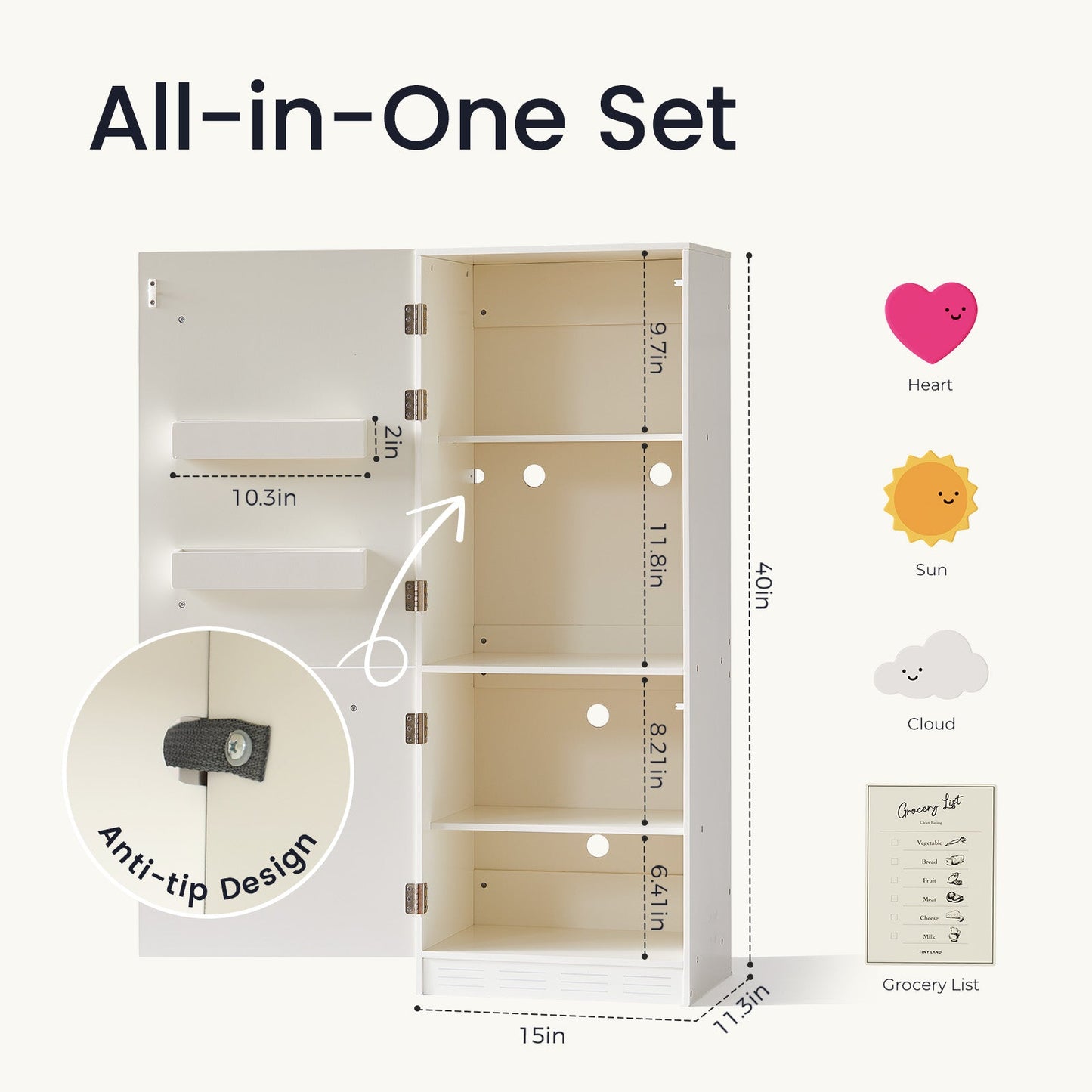 Tiny Land® Play Kitchen Accessories